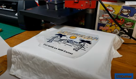 How to Heat Press Heat Transfer Vinyl HTV 