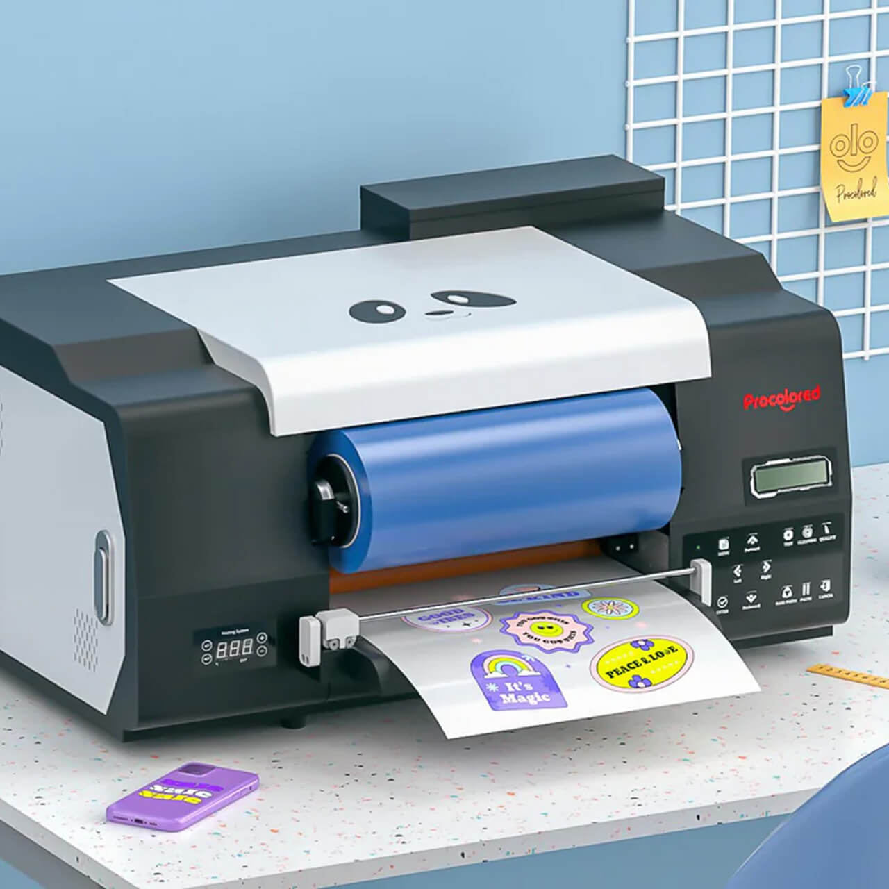 Front view of Procolored UV DTF printer