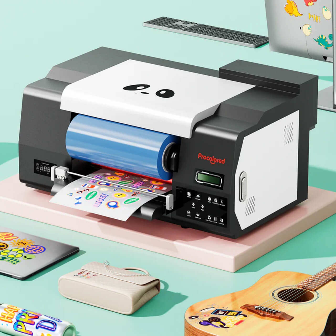 Side view of Procolored UV DTF printer